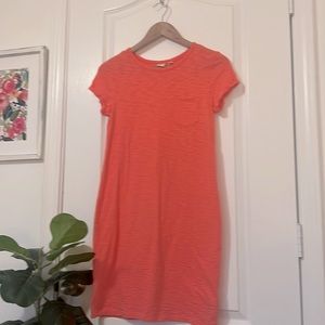 GAP Pocket TShirt Dress - XS - Coral